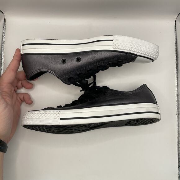 Converse All-Star 544924C Grey Metallic Low Top Women’s Sneakers Size 8 - Picture 3 of 9